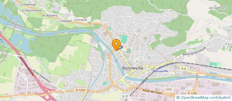 localisation de l'entreprise STO IN  BONNEVILLE