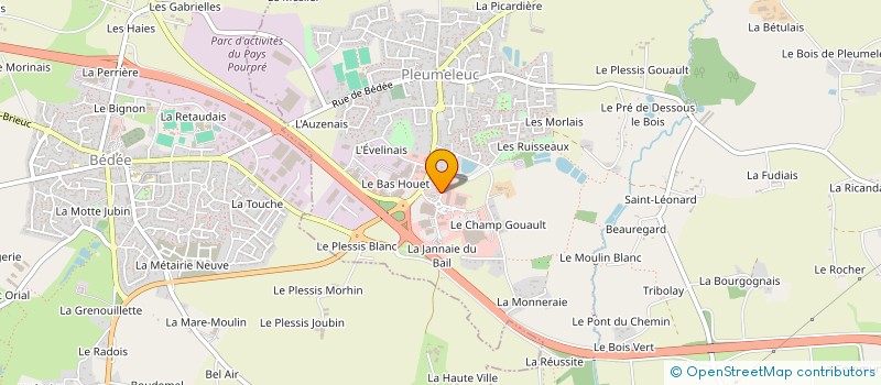 localisation de l'entreprise STO.PP97  PLEUMELEUC