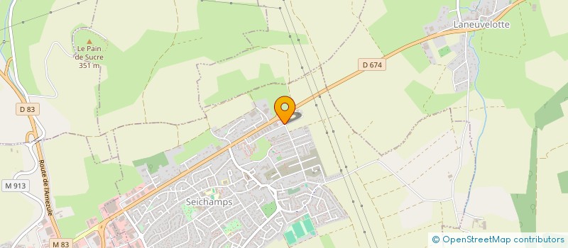 localisation de l'entreprise STO24 FRA N094  SEICHAMPS