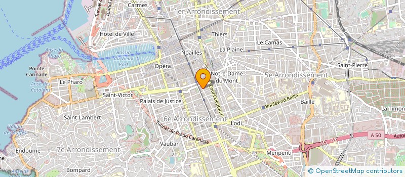 localisation de l'entreprise STOA à MARSEILLE