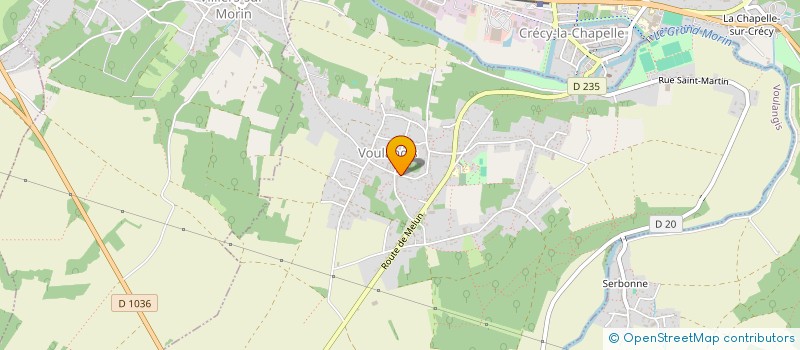 localisation de l'entreprise STOA CONSEIL  VOULANGIS