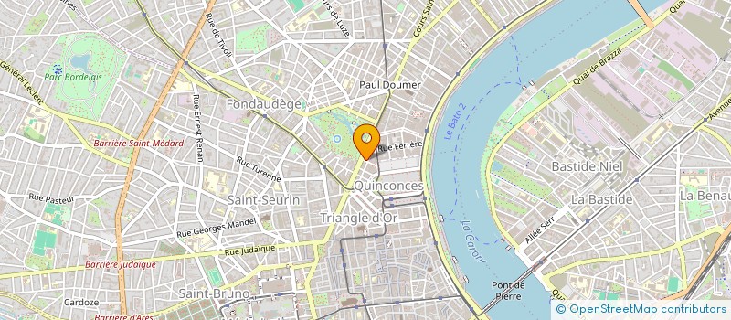 localisation de l'entreprise STOA FINANCIERE 3  BORDEAUX