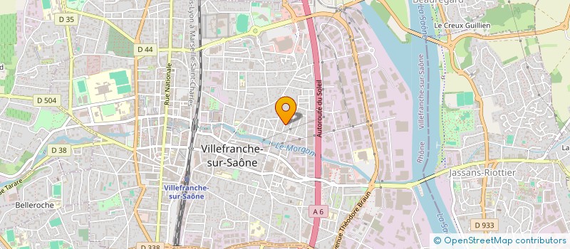 localisation de l'entreprise STOA-MO à VILLEFRANCHE-SUR-SAONE