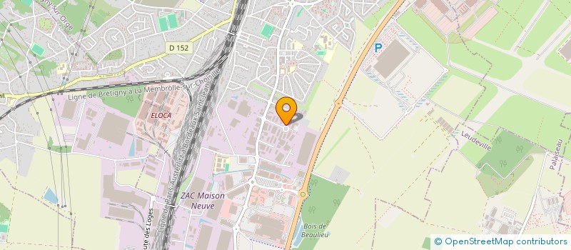 localisation de l'entreprise STOCAUTO à BRETIGNY-SUR-ORGE