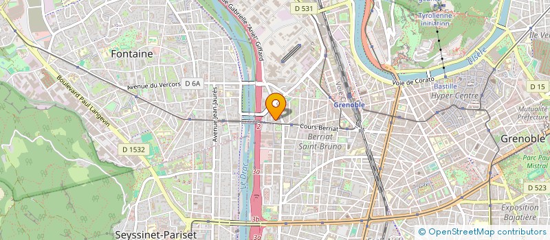 localisation de l'entreprise STOCHASTIC UNLIMITED CORPORATION  GRENOBLE