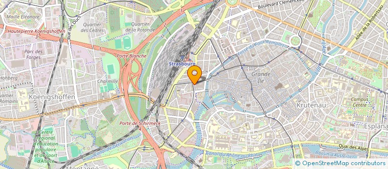 localisation de l'entreprise STOCK AFFAIRES à STRASBOURG
