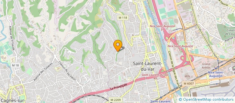 localisation de l'entreprise STOCK AND GO à SAINT-LAURENT-DU-VAR
