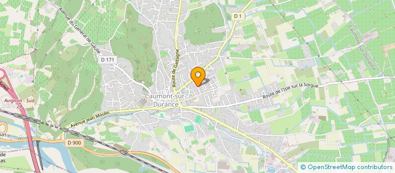 localisation de l'entreprise STOCK AUTO à CAUMONT-SUR-DURANCE
