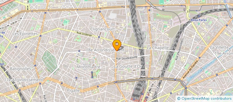 localisation de l'entreprise STOCK AUTO CASSE à PARIS