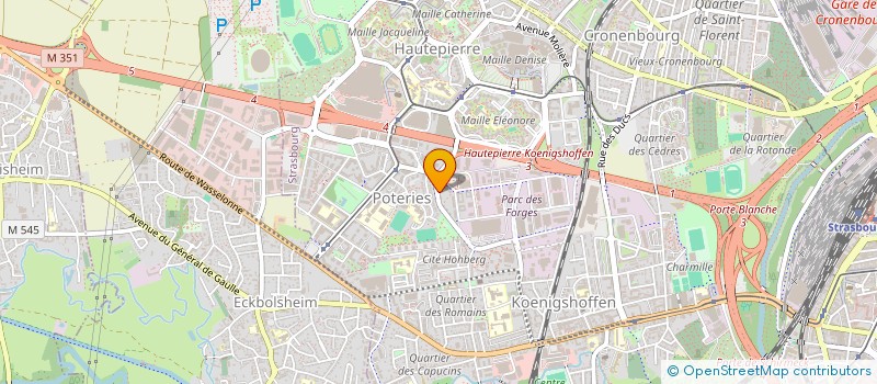 localisation de l'entreprise STOCK BAG à STRASBOURG