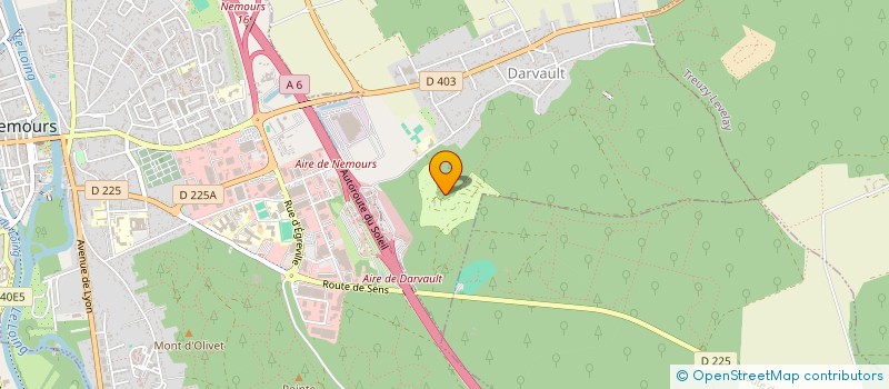 localisation de l'entreprise STOCK CAR CLUB DU DAYTONA  DARVAULT