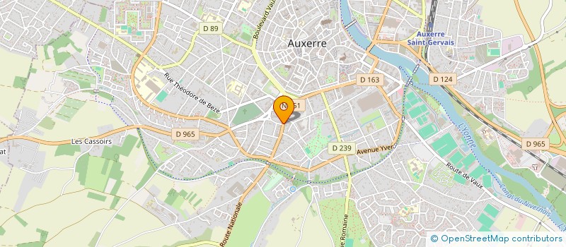 localisation de l'entreprise STOCK D MARQUES 89 à ROSNY-SOUS-BOIS