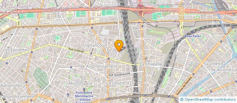 localisation de l'entreprise STOCK DIS à PARIS