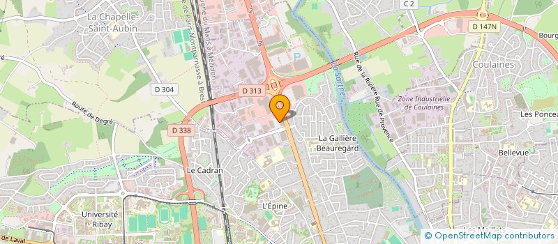 localisation de l'entreprise STOCK DISCOUNT LE MANS à LE MANS