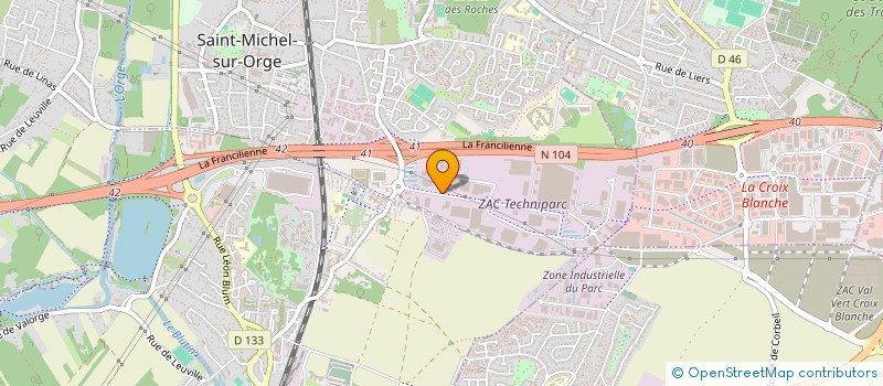 localisation de l'entreprise STOCK EVENTS à SAINT-MICHEL-SUR-ORGE