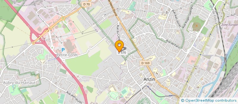 localisation de l'entreprise STOCK FASHION  PETITE-FORET