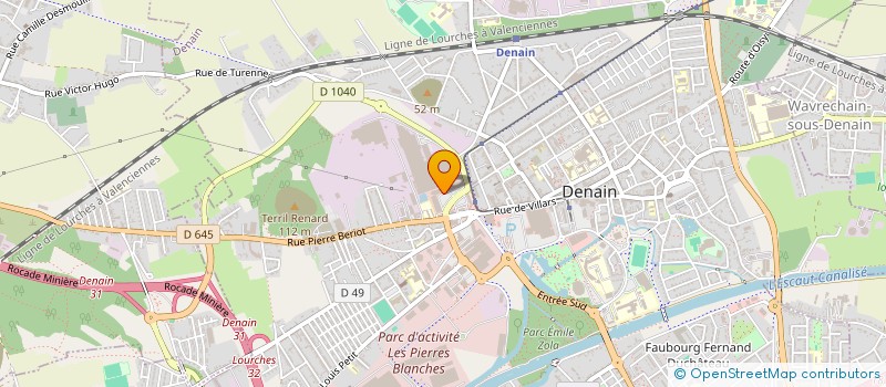 localisation de l'entreprise STOCK FASHION DENAIN à DENAIN