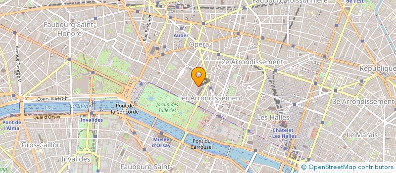 localisation de l'entreprise STOCK GRIFFE à PARIS