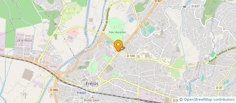 localisation de l'entreprise STOCK IN BOX à FREJUS