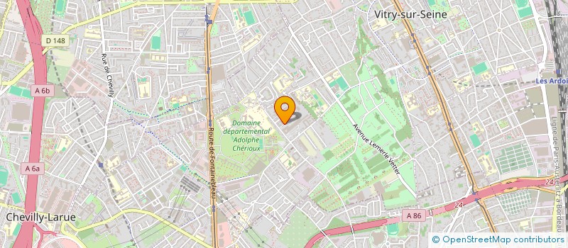localisation de l'entreprise STOCK & LOG à VITRY-SUR-SEINE