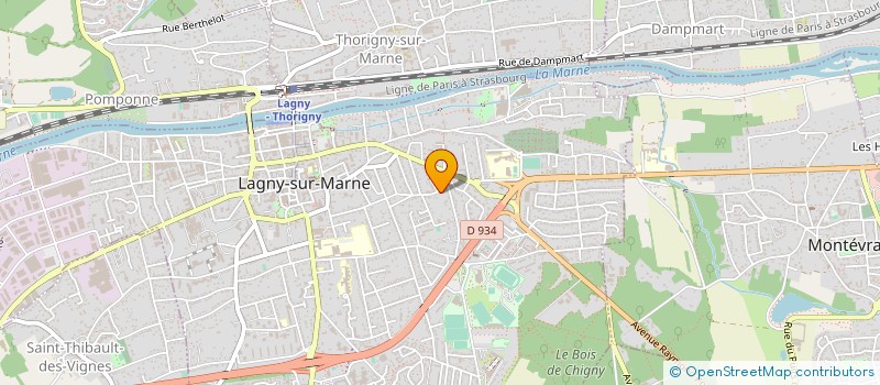 localisation de l'entreprise STOCK MARNE SARL à SAINT-THIBAULT-DES-VIGNES