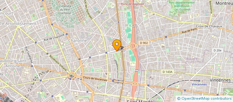 localisation de l'entreprise STOCK MARQUE  PARIS