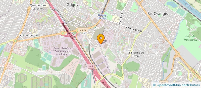 localisation de l'entreprise STOCK ME à RIS-ORANGIS