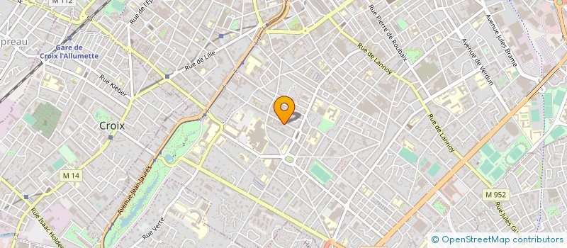 localisation de l'entreprise STOCK OPTION  ROUBAIX