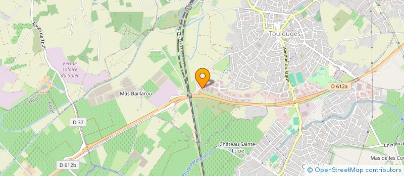 localisation de l'entreprise STOCK-PLUS à TOULOUGES