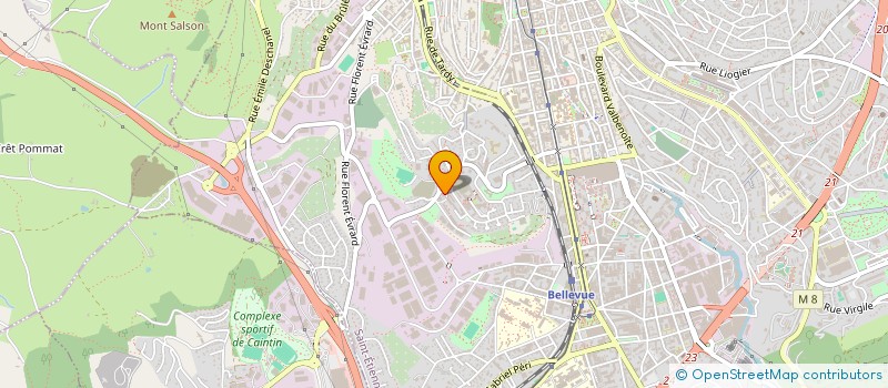 localisation de l'entreprise STOCK PRO à SAINT-ETIENNE