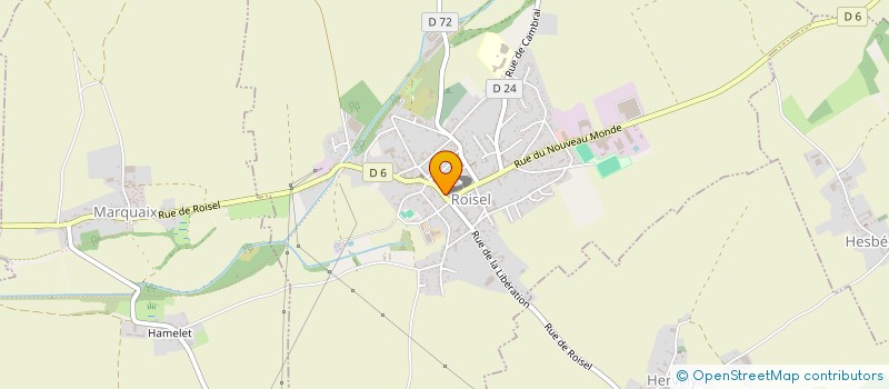 localisation de l'entreprise STOCK ROYE  ROISEL