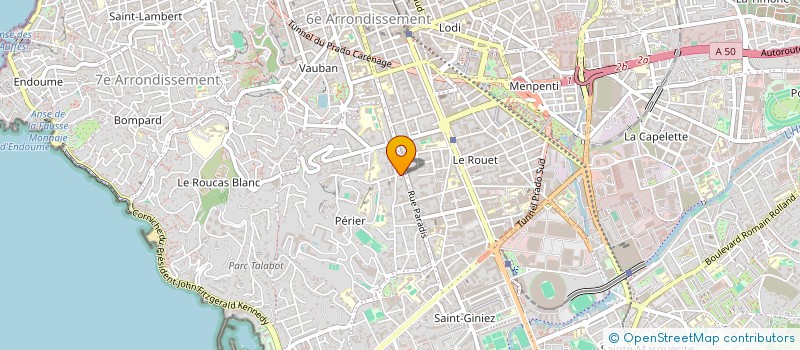 localisation de l'entreprise STOCK3 à MARSEILLE