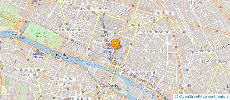 localisation de l'entreprise STOCKA à PARIS