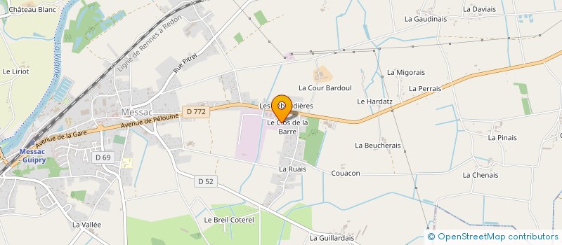 localisation de l'entreprise STOCKABOX BZH  GUIPRY-MESSAC