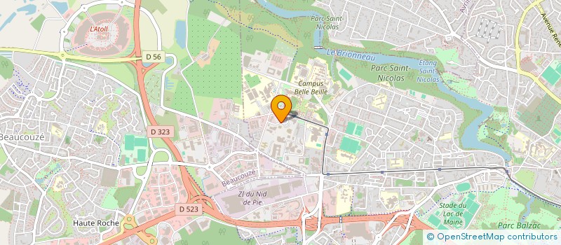 localisation de l'entreprise STOCKADOO à ANGERS