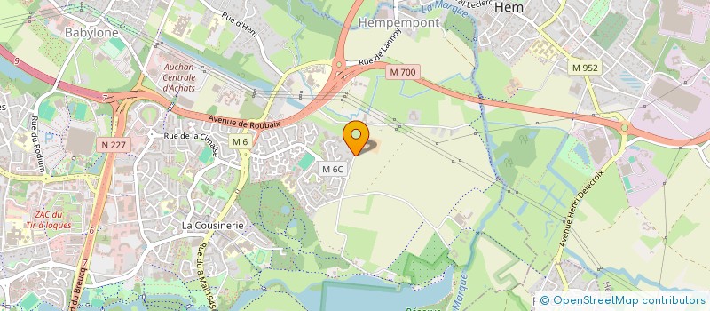 localisation de l'entreprise STOCKAGE à VILLENEUVE D ASCQ