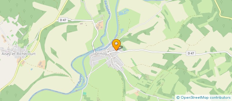 localisation de l'entreprise STOCKAGE AGRI & CONFORT AGRI à ORMOY
