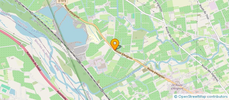 localisation de l'entreprise STOCKAGE CAVAILLONAIS  CAVAILLON