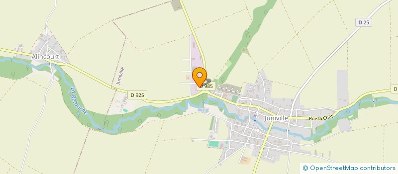 localisation de l'entreprise STOCKAGE EXPEDITION BLACK PELLETS  JUNIVILLE