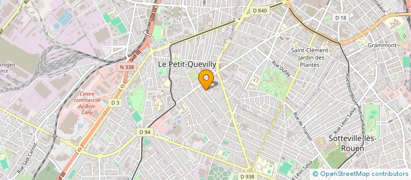 localisation de l'entreprise STOCKAGE TRANSPORT AFFRETEMENT FIGUEREDO à LE PETIT-QUEVILLY