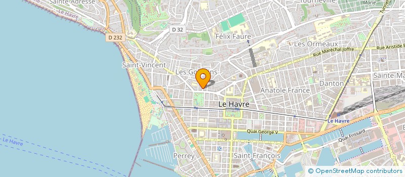 localisation de l'entreprise STOCKANDBOX à LE HAVRE