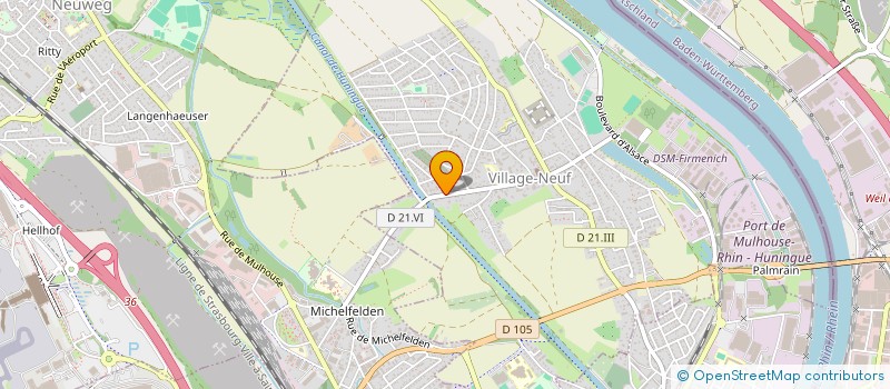 localisation de l'entreprise STOCKBALE  VILLAGE-NEUF