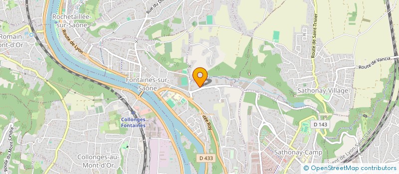 localisation de l'entreprise STOCKBOX SOLUTIONS  FONTAINES-SUR-SAONE