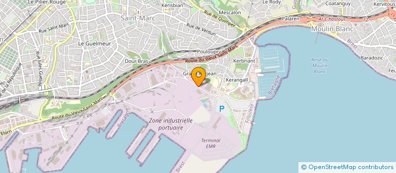 localisation de l'entreprise STOCKBREST à BREST