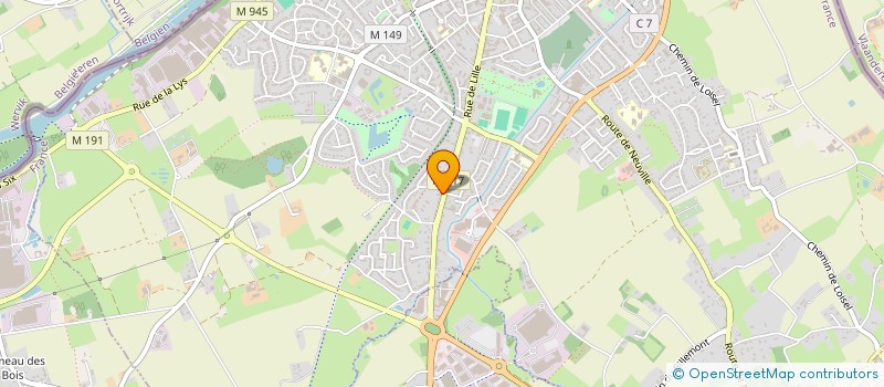 localisation de l'entreprise STOCKCAL  HALLUIN