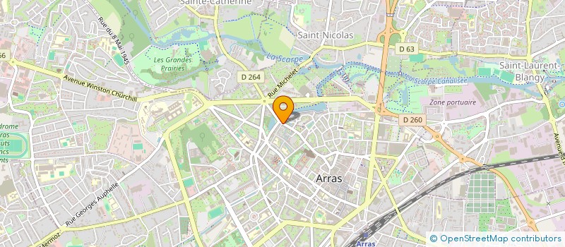 localisation de l'entreprise STOCKDEAL à ARRAS