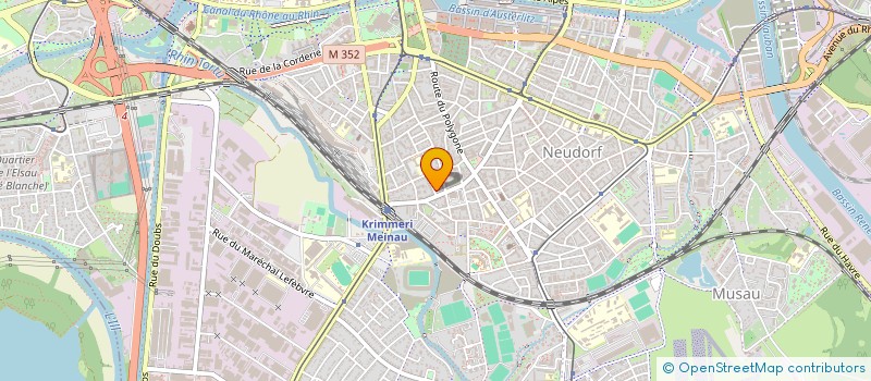 localisation de l'entreprise STOCKINGER ANNE  STRASBOURG