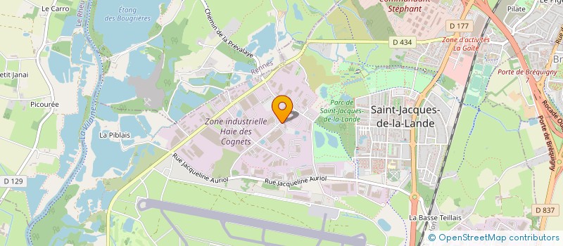 localisation de l'entreprise STOCKMEIER FRANCE à SAINT-JACQUES-DE-LA-LANDE