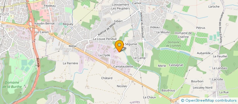 localisation de l'entreprise STOCKMER  TRESSES