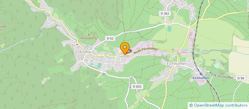 localisation de l'entreprise STOCKO CONTACT à ANDLAU